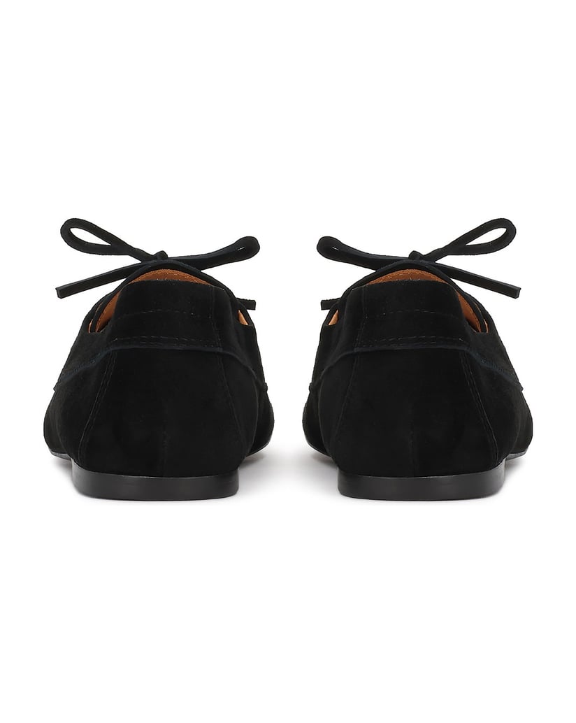 Kazar-Halbschuhe-aus-schwarzem-Wildleder-zum-Schnüren-schwarz