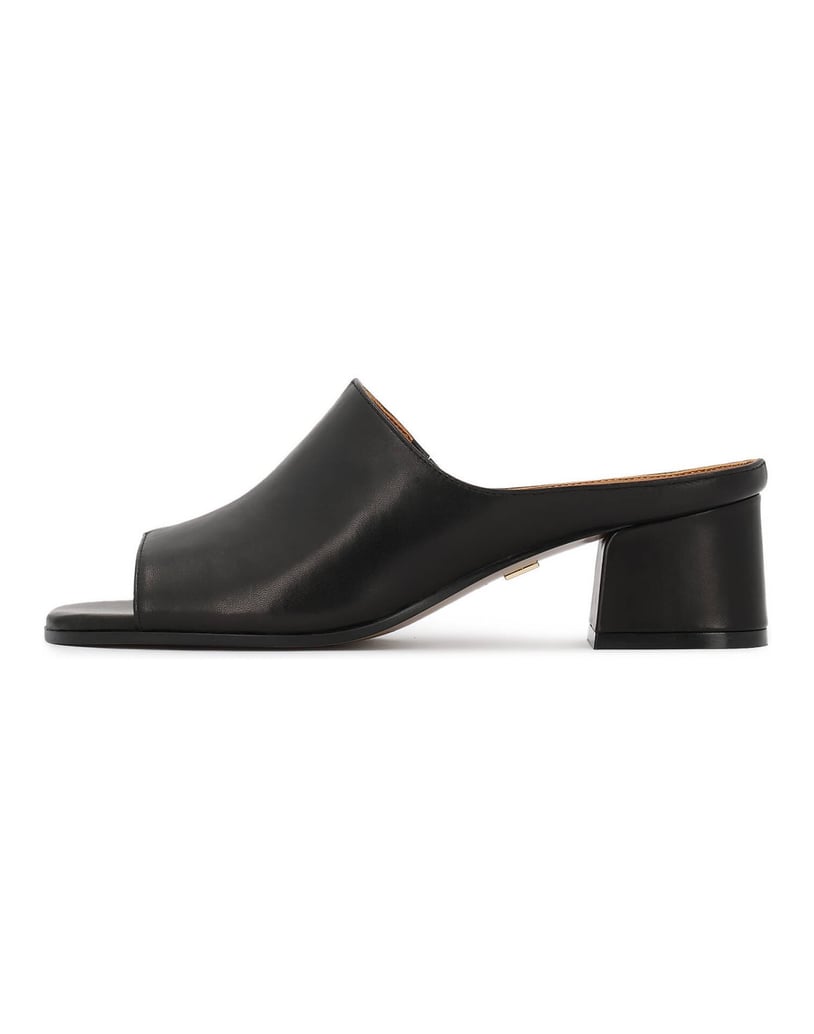 Kazar-Schwarze-Leder-Flip-Flops-mit-breitem-Absatz-schwarz