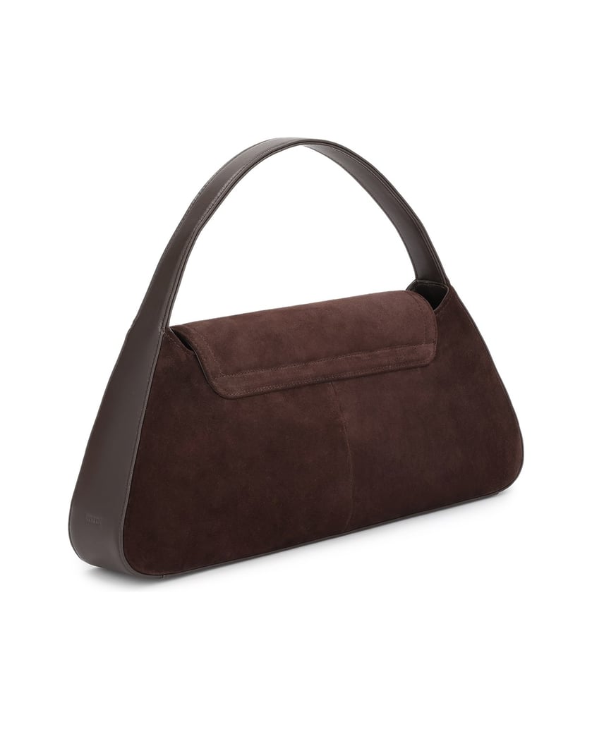 Kazar-Dunkelbraune-Wildlederhandtasche-dunkelbraun