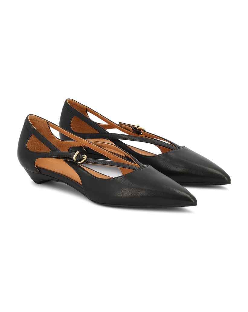 Kazar-Schwarze-Lederpumps-mit-Riemchen-schwarz