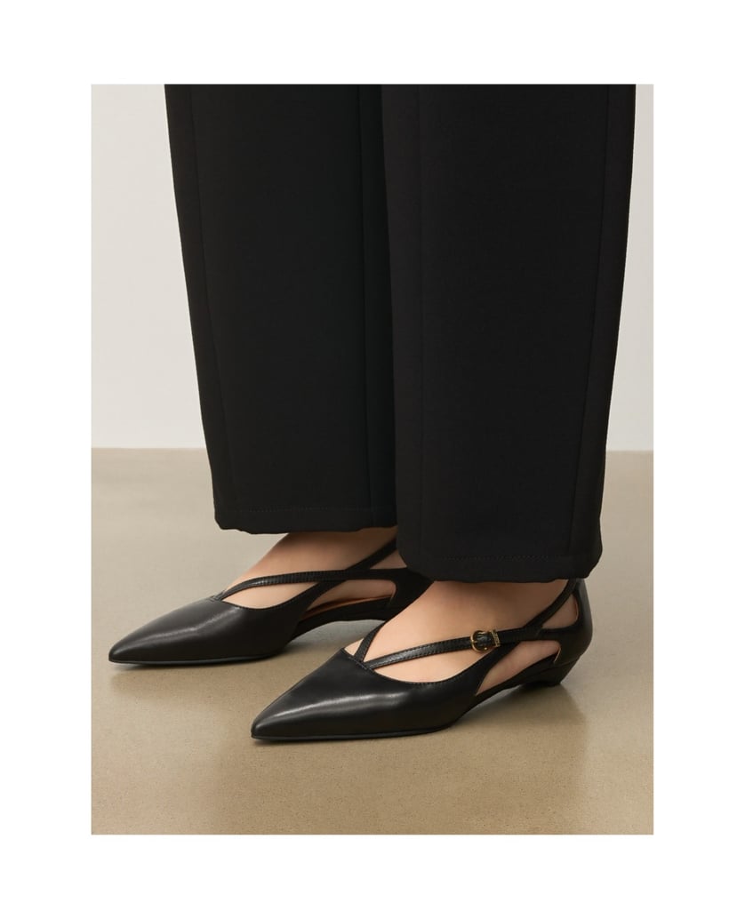 Kazar-Schwarze-Lederpumps-mit-Riemchen-schwarz