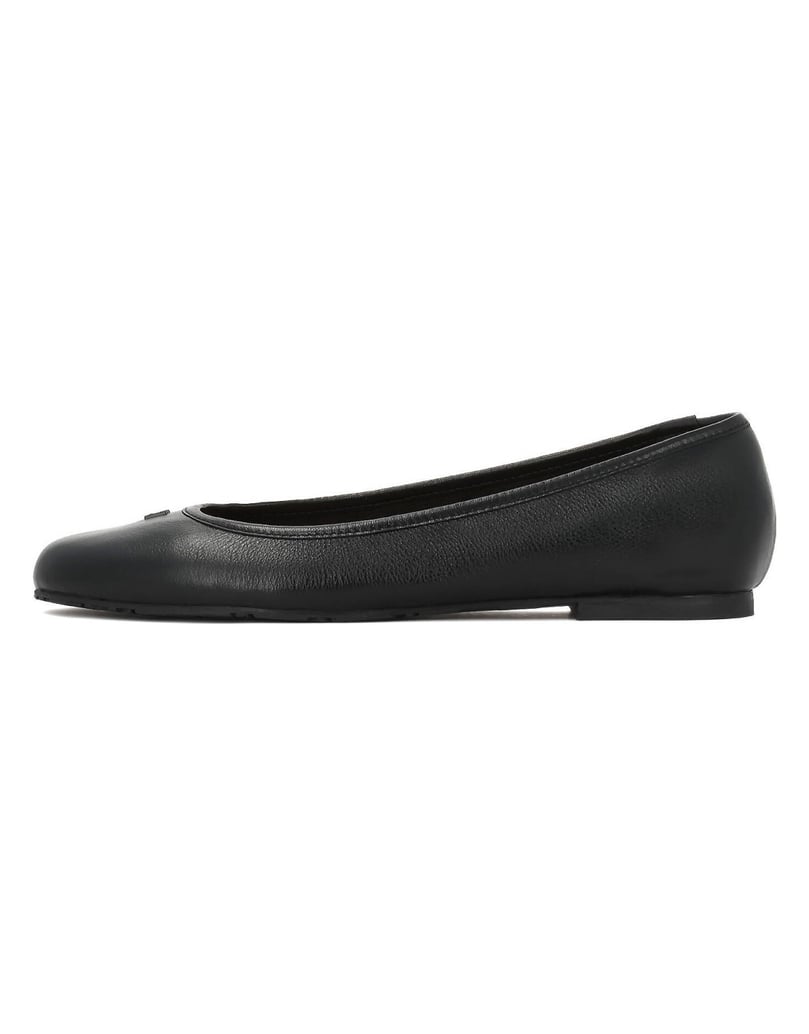 Kazar-Klassische-schwarze-Lederballerinas-schwarz