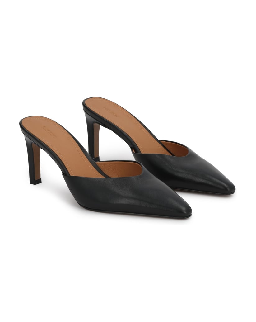 Kazar-Schwarze-Stiletto-Flip-Flops-mit-integrierter-Nase-schwarz