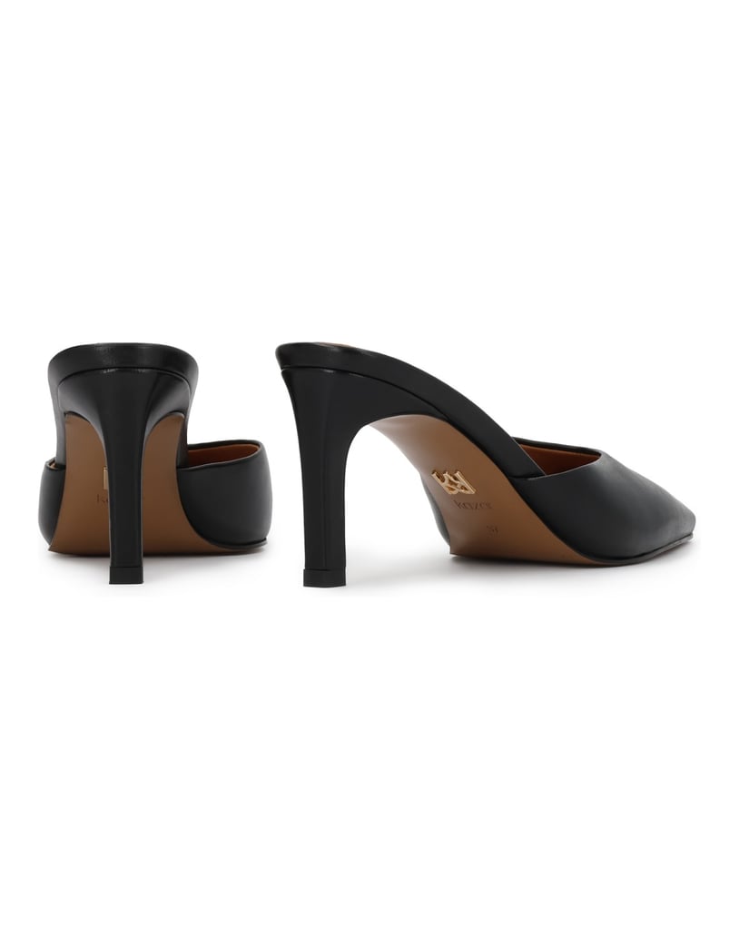 Kazar-Schwarze-Stiletto-Flip-Flops-mit-integrierter-Nase-schwarz