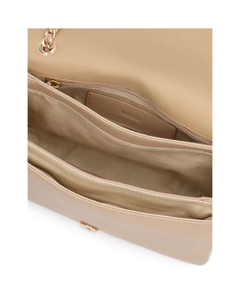 Kazar-Beigefarbene-Kettenhandtasche-beige