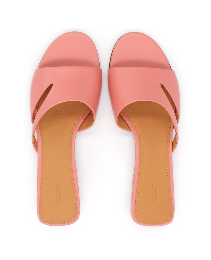 Kazar-Rosa-Flip-Flops-mit-breitem-Absatz-pink