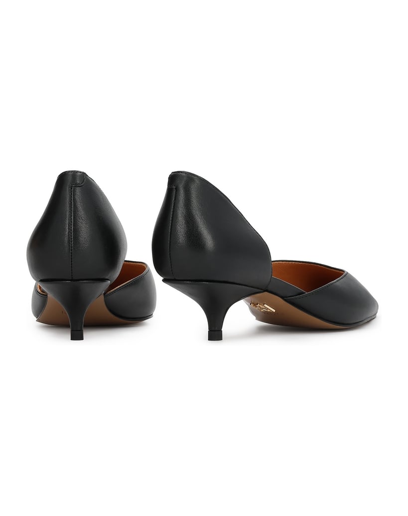Kazar-Niedrige-Pumps-mit-ausgeschnittenem-Schaft-schwarz