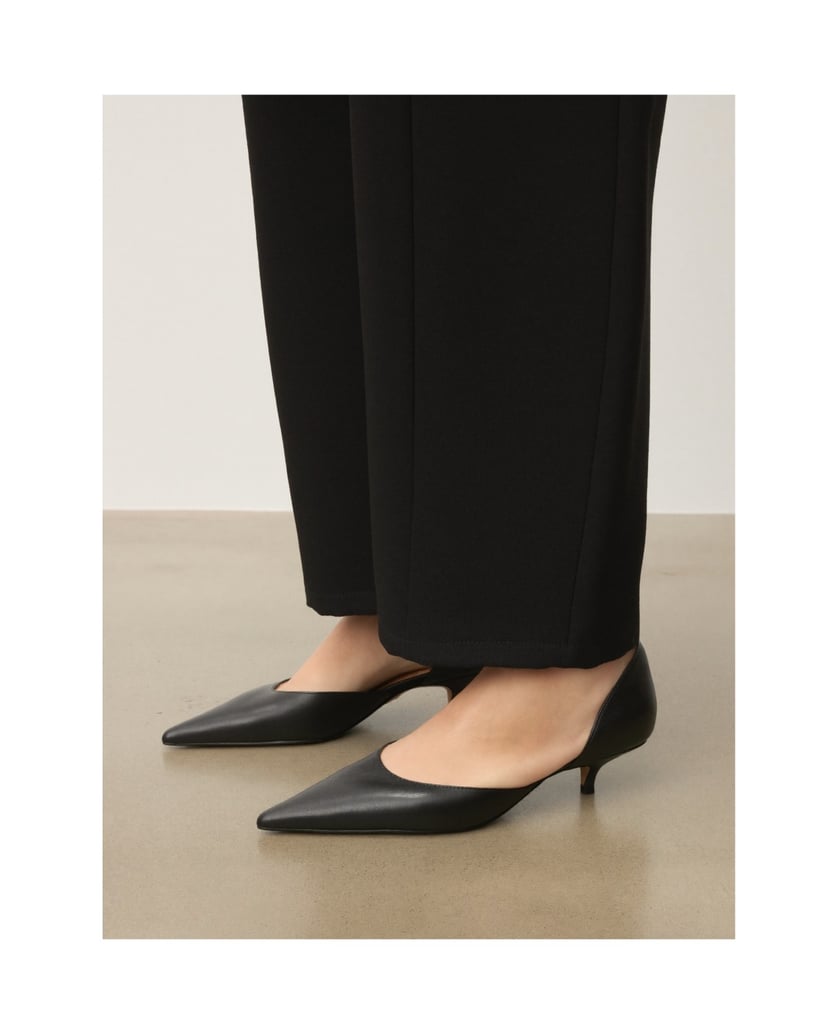 Kazar-Niedrige-Pumps-mit-ausgeschnittenem-Schaft-schwarz