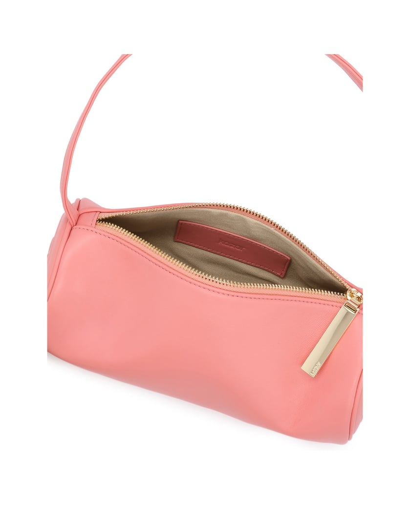 Kazar-Zylindrische-rosa-Gürtelhandtasche-pink