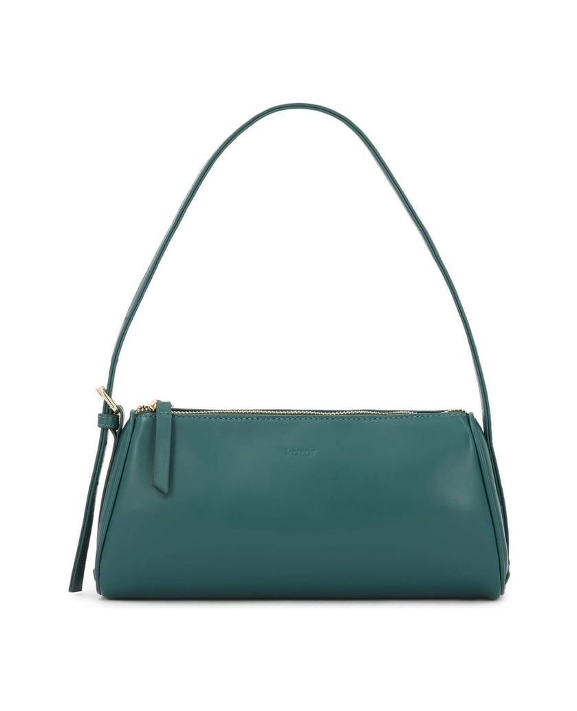 Kazar-Lederhandtasche-in-einer-auffälligen-Farbe-grün