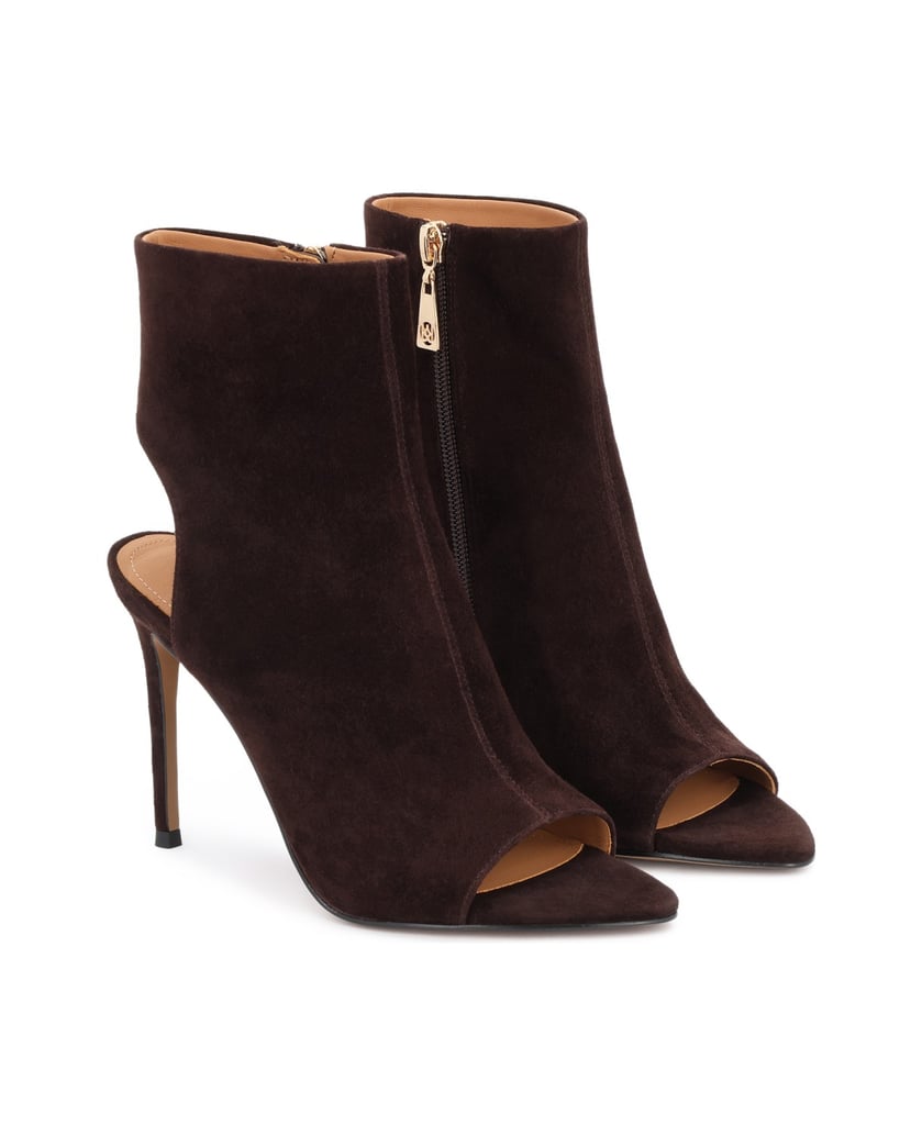 Kazar-Dunkelbraune-Peep-Toe-Stiefel-mit-schlankem-Stilettoabsatz-dunkelbraun