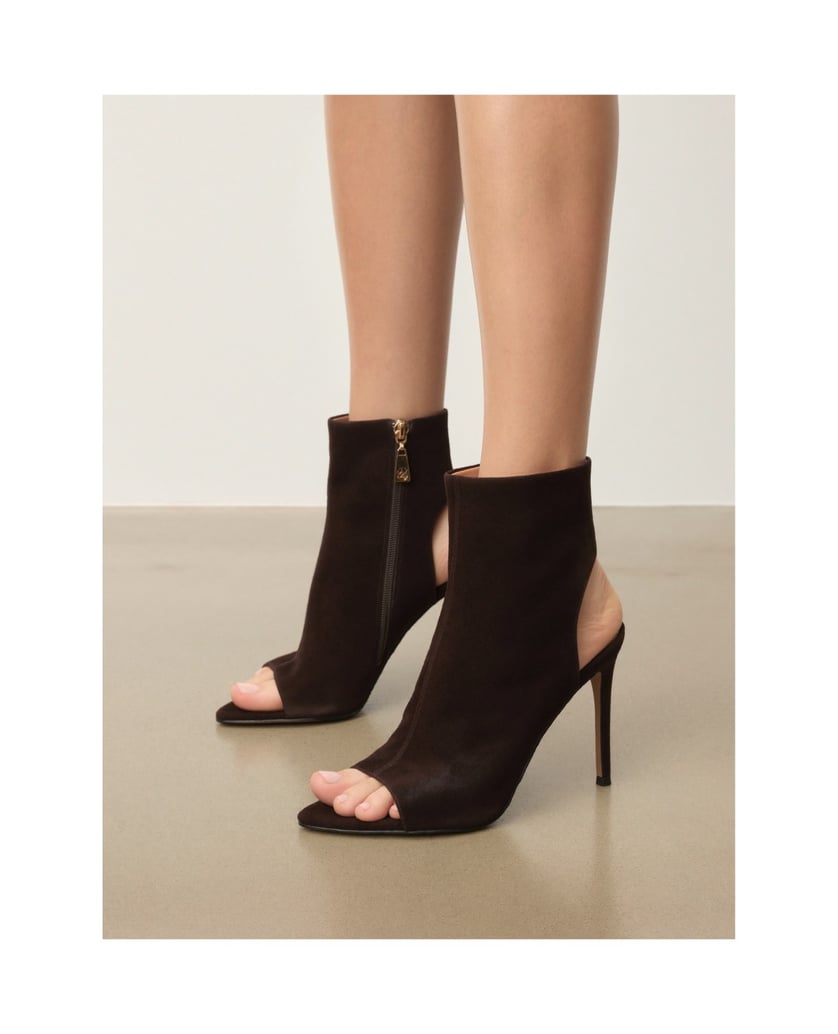 Kazar-Dunkelbraune-Peep-Toe-Stiefel-mit-schlankem-Stilettoabsatz-dunkelbraun