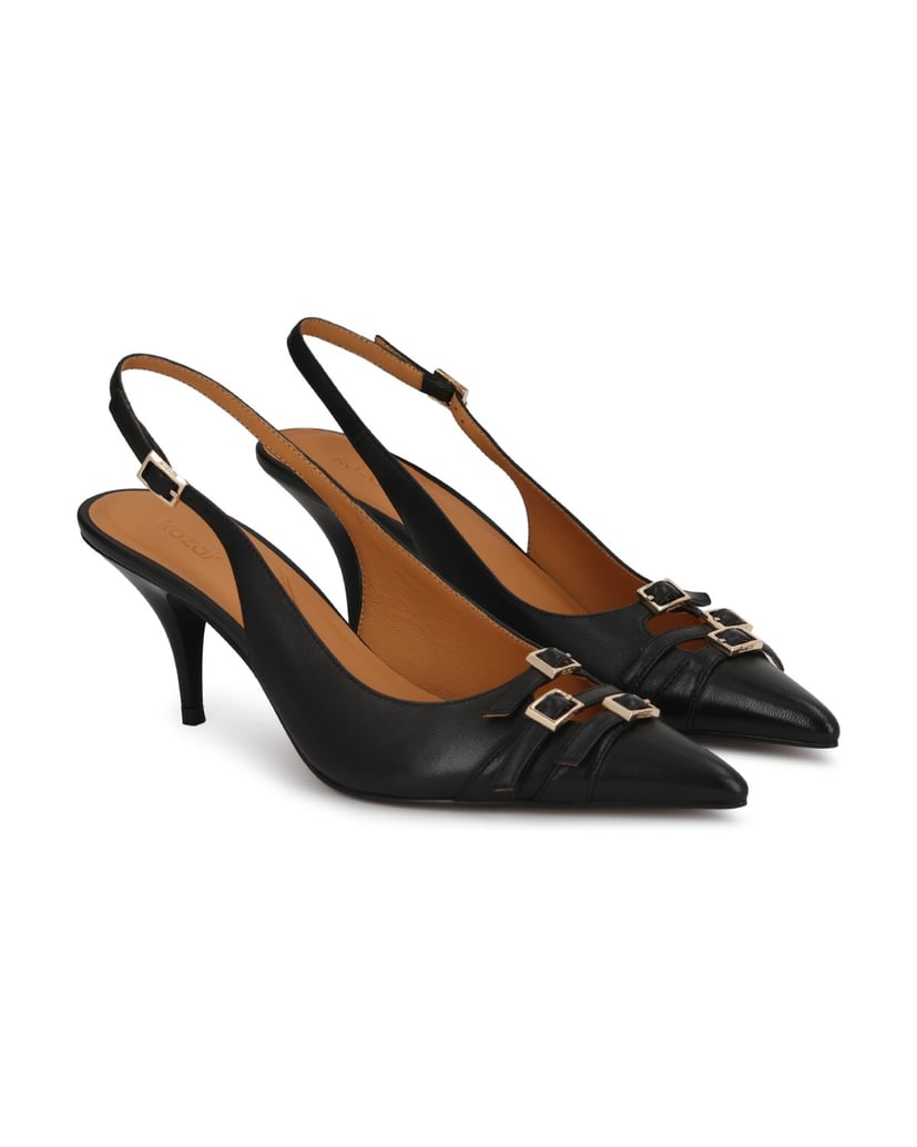 Kazar-Zehenoffene-Pumps-mit-offenem-Absatz-und-spitzer-Spitze-schwarz