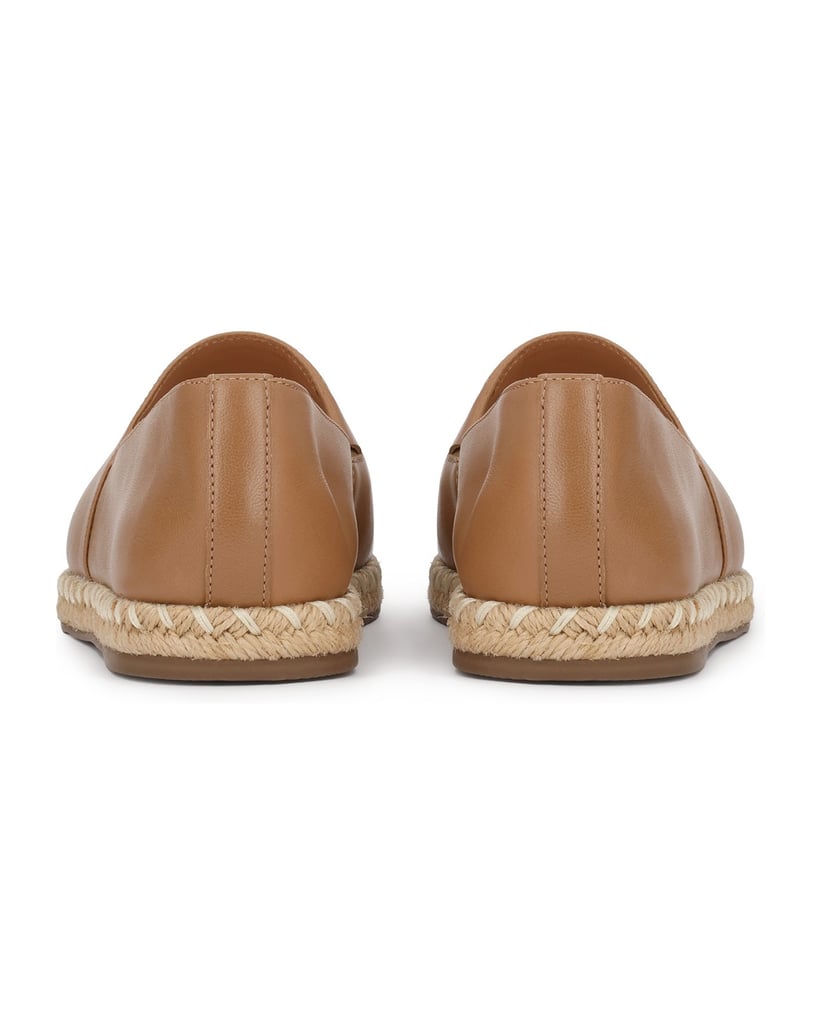 Kazar-Hellbraune-Halbschuhe-mit-Kordel-verziert-camel
