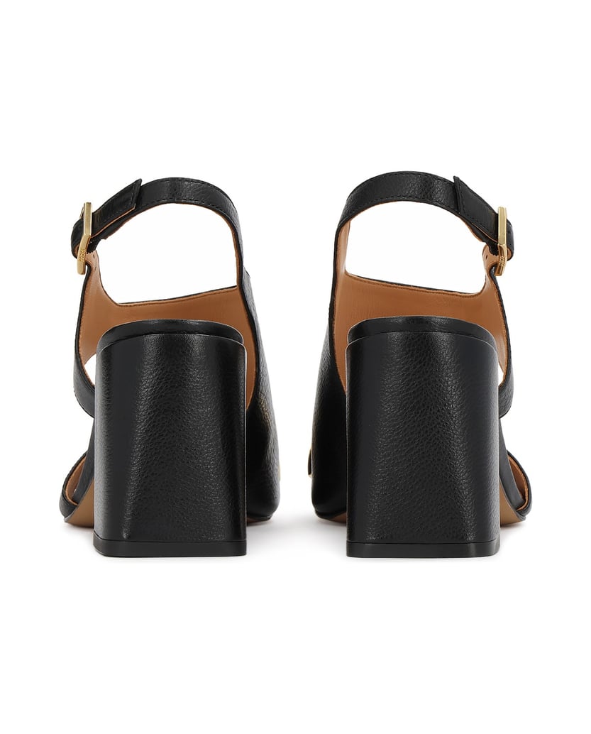 Kazar-Schwarze-Ledersandalen-mit-Schmuckverzierung-schwarz