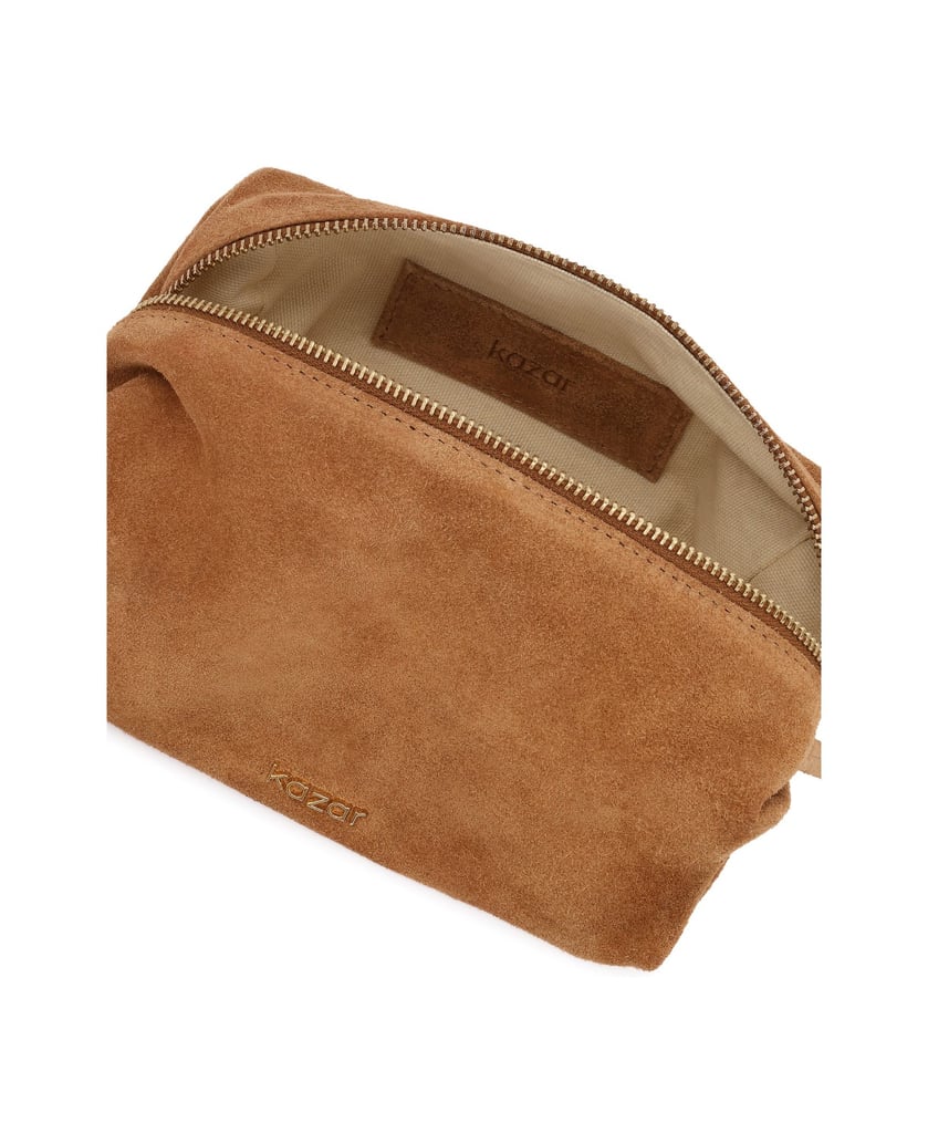 Kazar-Kosmetiktasche-aus-hellbraunem-Wildleder-camel