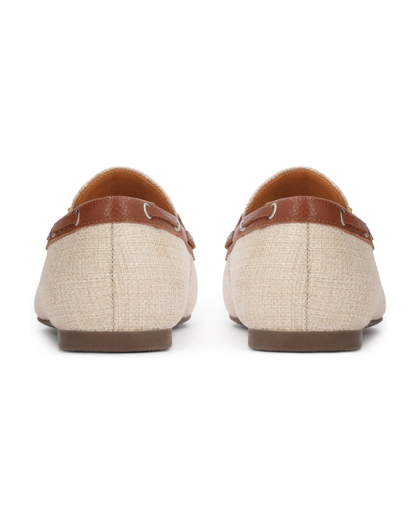 Kazar-Halbschuhe-im-Segler-Stil-aus-Gewebe-und-Leder-beige