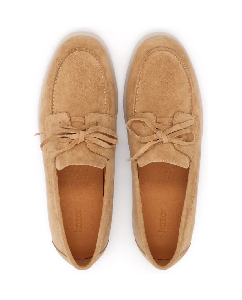 Kazar-Halbschuhe-aus-Wildleder-mit-Schnürung-camel