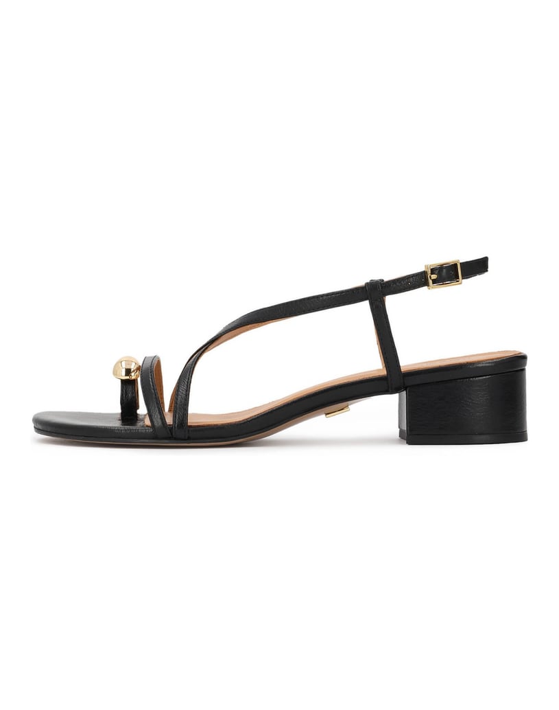Kazar-Niedrige-schwarze-Sandalen-mit-Schmuckverzierung-schwarz