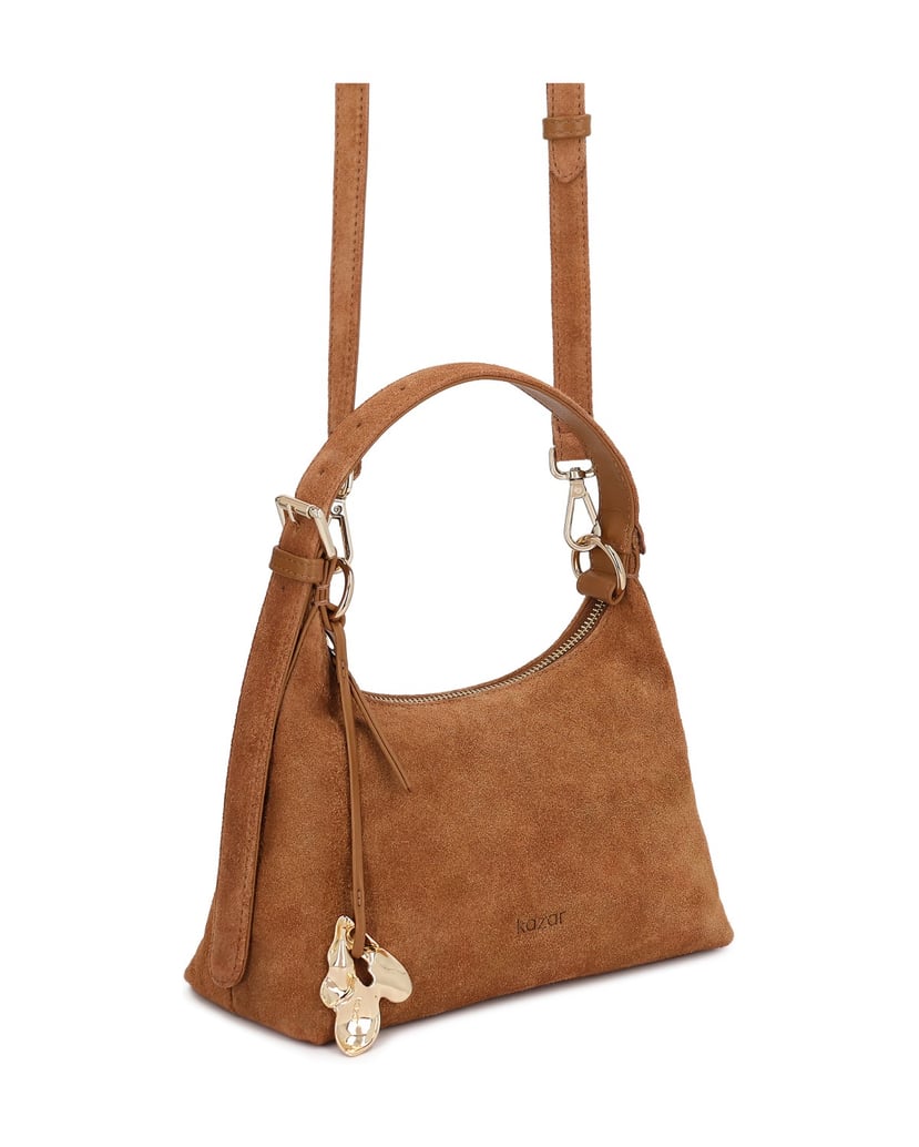 Kazar-Handtasche-aus-natürlichem-Wildleder-mit-eleganten-Goldverzierungen-camel
