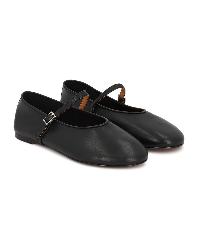 Kazar-Schwarze-Riemchen-Ballerinas-schwarz