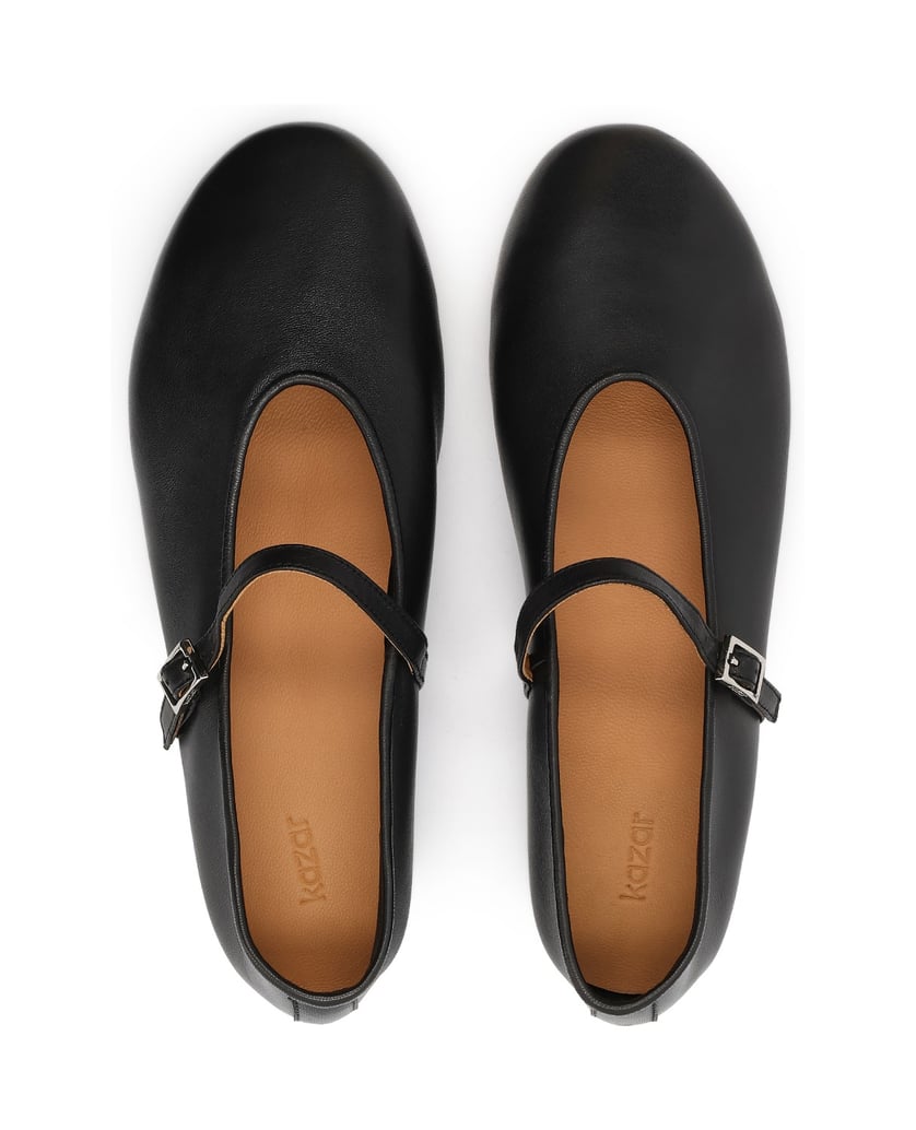 Kazar-Schwarze-Riemchen-Ballerinas-schwarz