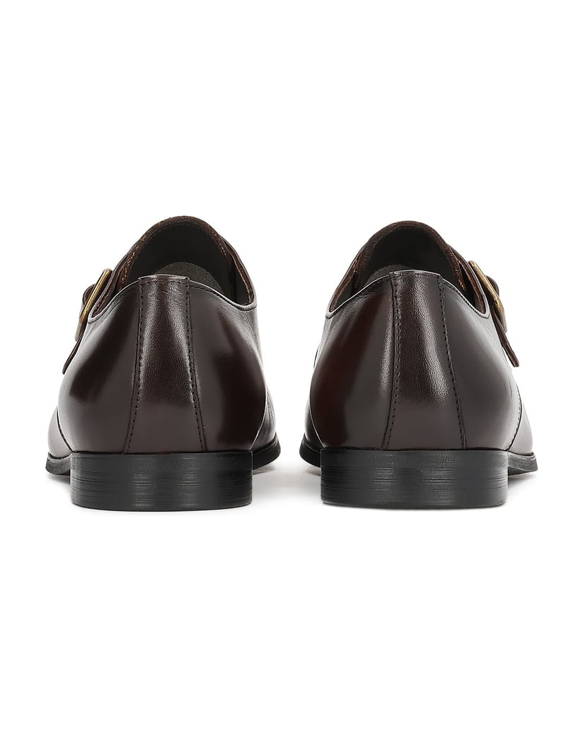 Kazar-Braune-Herren-Halbschuhe-aus-Leder-von-Monki-braun
