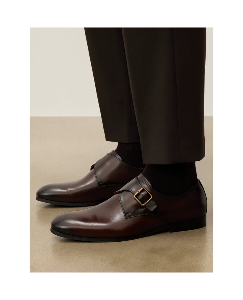 Kazar-Braune-Herren-Halbschuhe-aus-Leder-von-Monki-braun