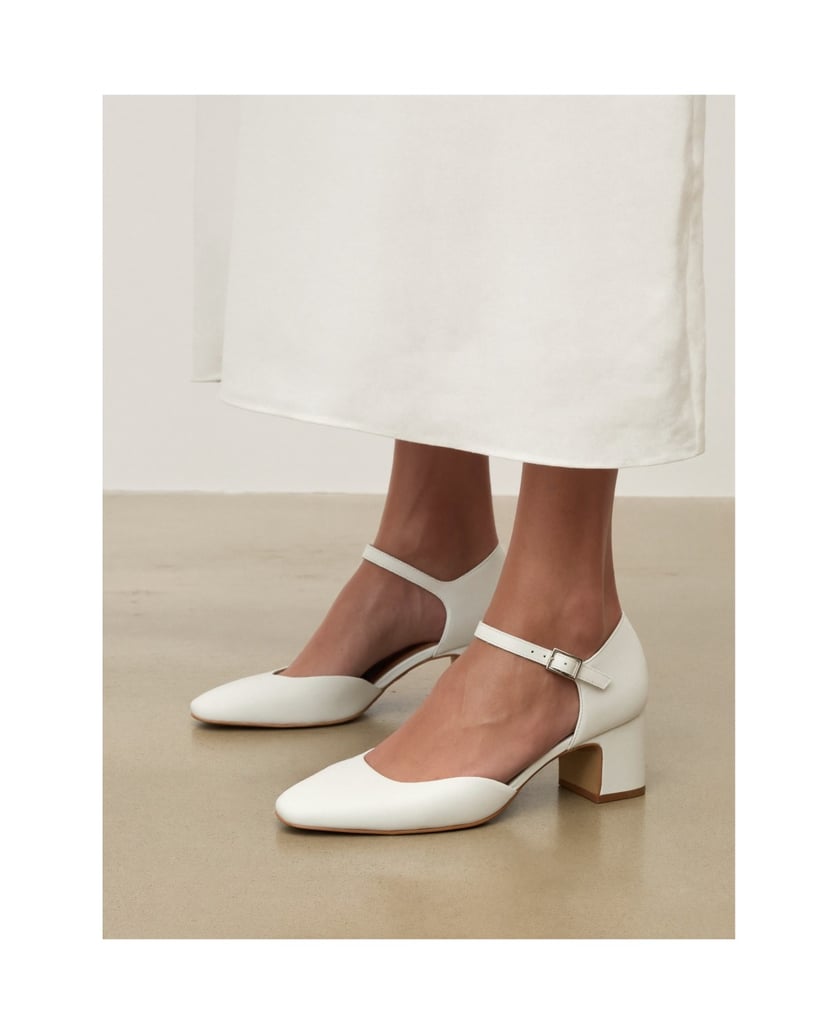 Kazar-Hochzeitspumps-aus-Leder-weiss