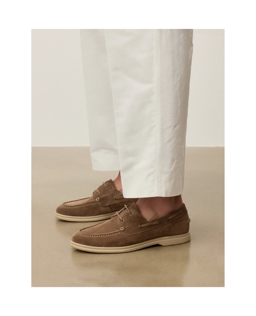 Kazar-Halbschuhe-aus-weichem-Wildleder-zum-Schieben-taupe