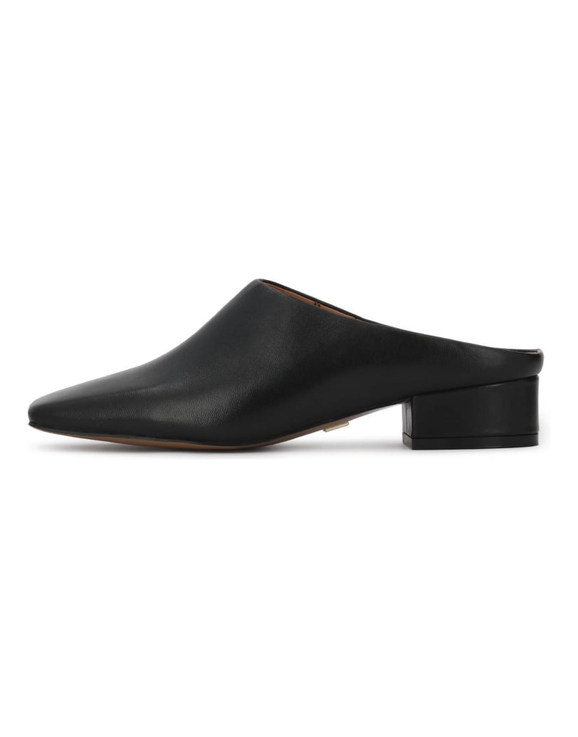 Kazar-Hochgezogene-Leder-Flip-Flops-mit-niedrigem-Absatz-schwarz