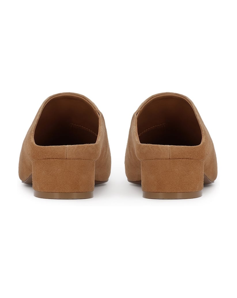 Kazar-Mules-aus-Wildleder-mit-eingearbeitetem-Schaft-camel