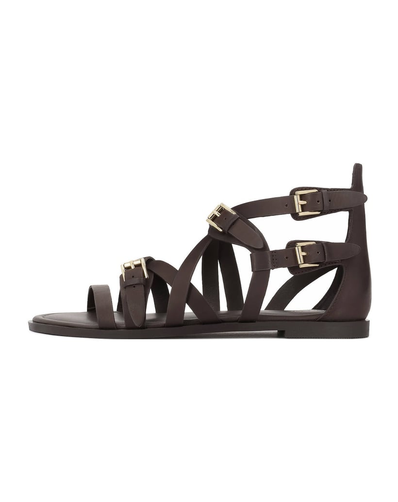 Kazar-Braune-Ledersandalen-im-Gladiatorenstil-mit-goldenen-Schnallen-dunkelbraun