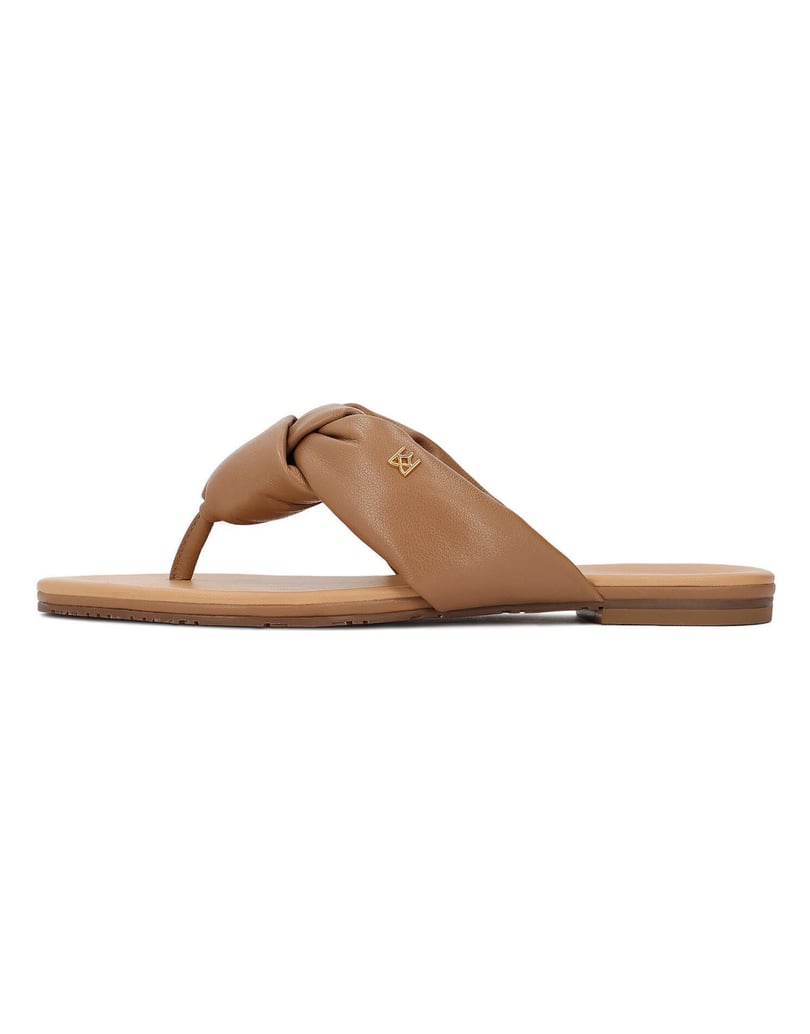 Kazar-Hellbraune-Leder-Flip-Flops-mit-Knoten-camel