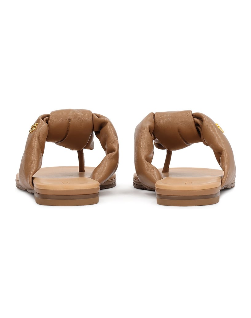 Kazar-Hellbraune-Leder-Flip-Flops-mit-Knoten-camel
