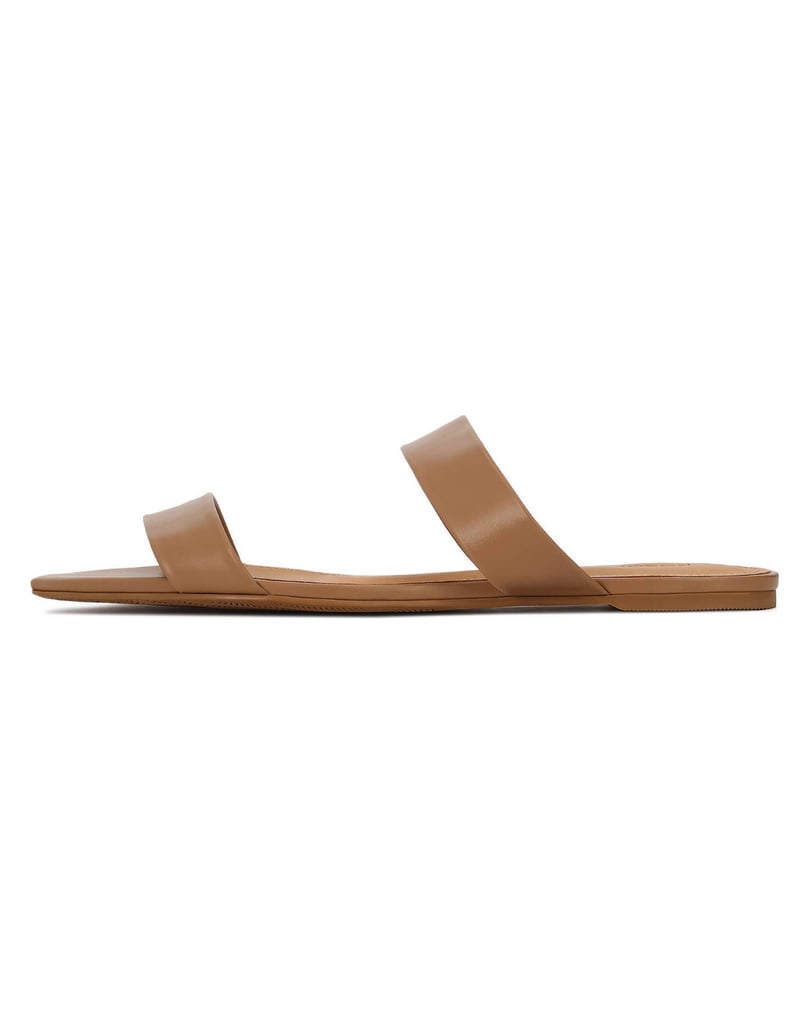 Kazar-Hellbraune-Flip-Flops-mit-zwei-Riemen-camel