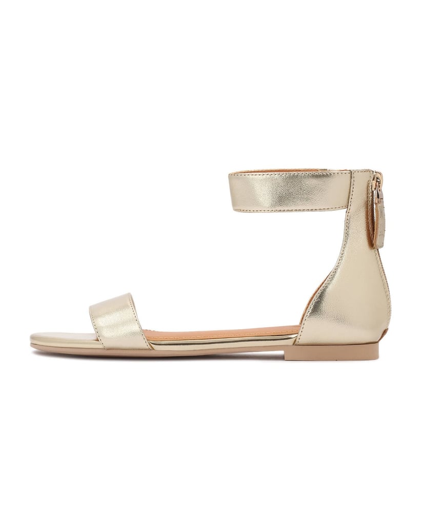 Kazar-Goldene-Sandalen-mit-eingebauten-Absätzen-mit-Reißverschlüssen-gold