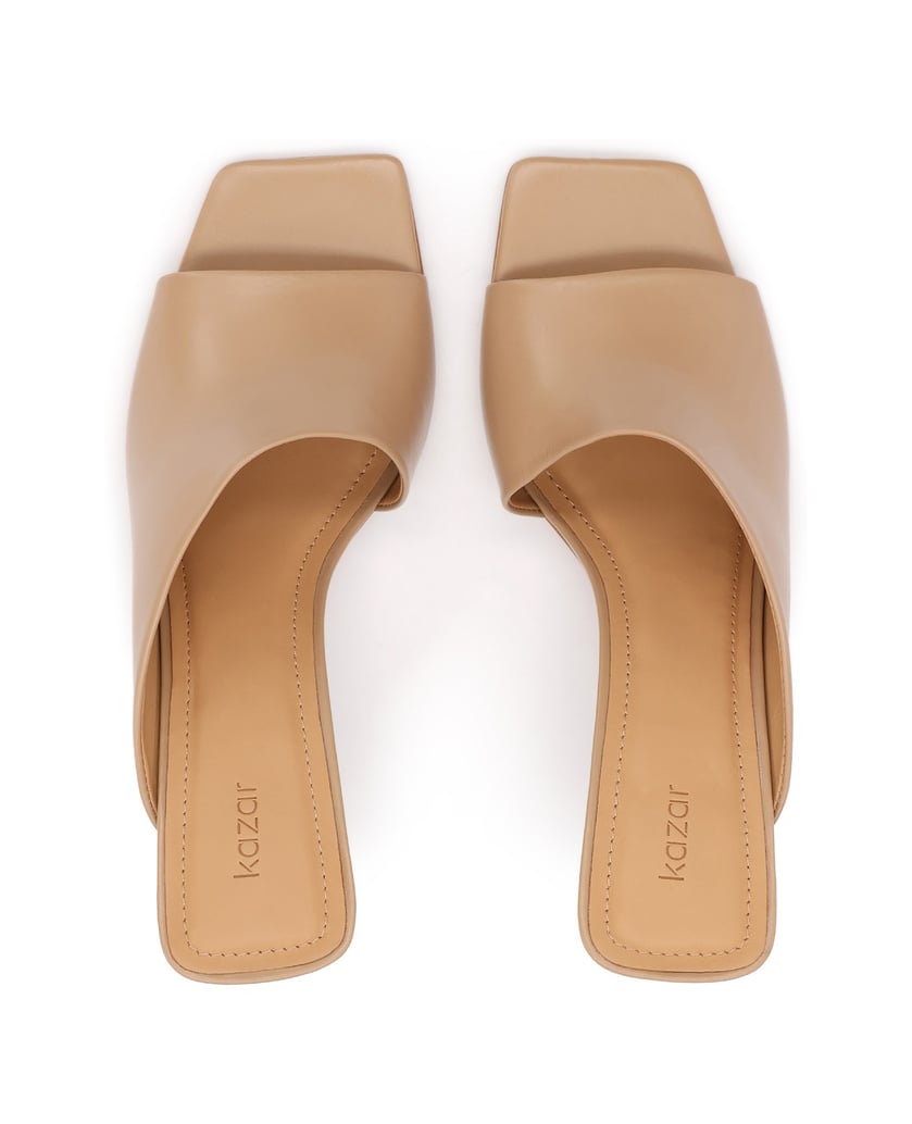 Kazar-Flip-Flops-mit-fein-konturiertem-Obermaterial-beige