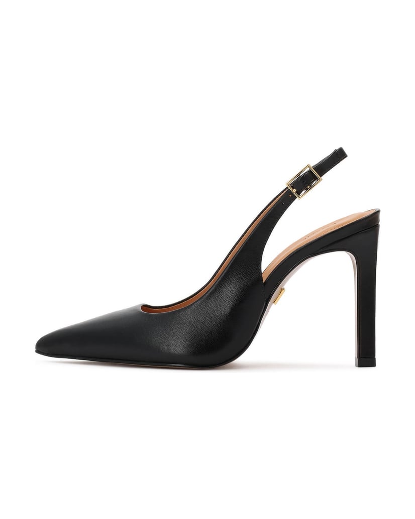 Kazar-Schwarze-Slingback-Pumps-aus-Leder-schwarz