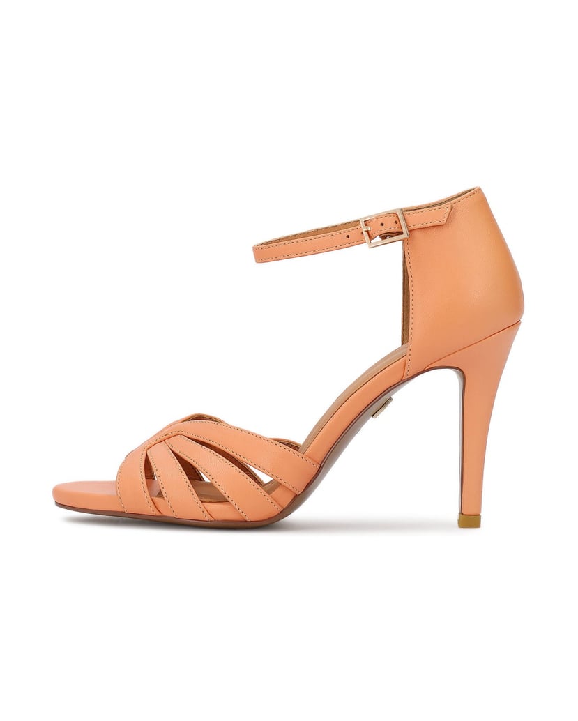 Kazar-Ledersandalen-mit-integrierten-Absätzen-orange