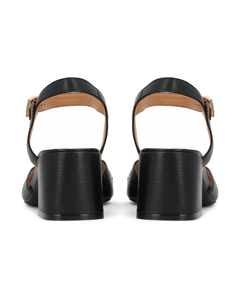 Kazar-Schwarze-Ledersandalen-mit-Schmuckverzierung-schwarz