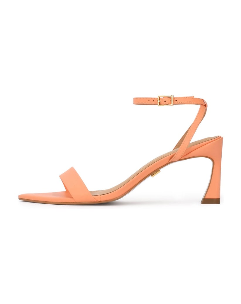 Kazar-Sandalen-aus-Leder-mit-spitzen-Zehen-orange