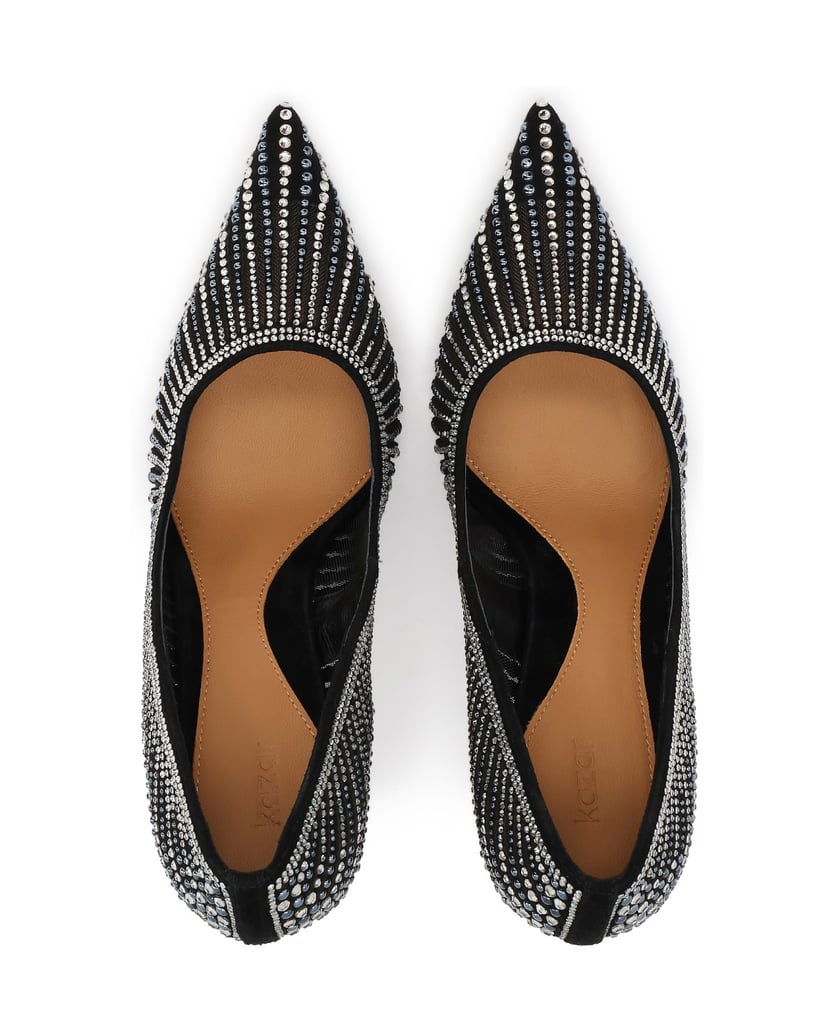 Kazar-Pumps-im-Glamour-Stil-mit-Strasssteinen-verziert-schwarz