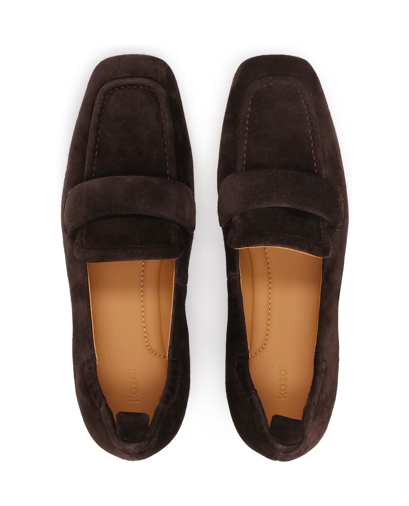 Kazar-Dunkelbraune-Halbschuhe-aus-Wildleder-dunkelbraun