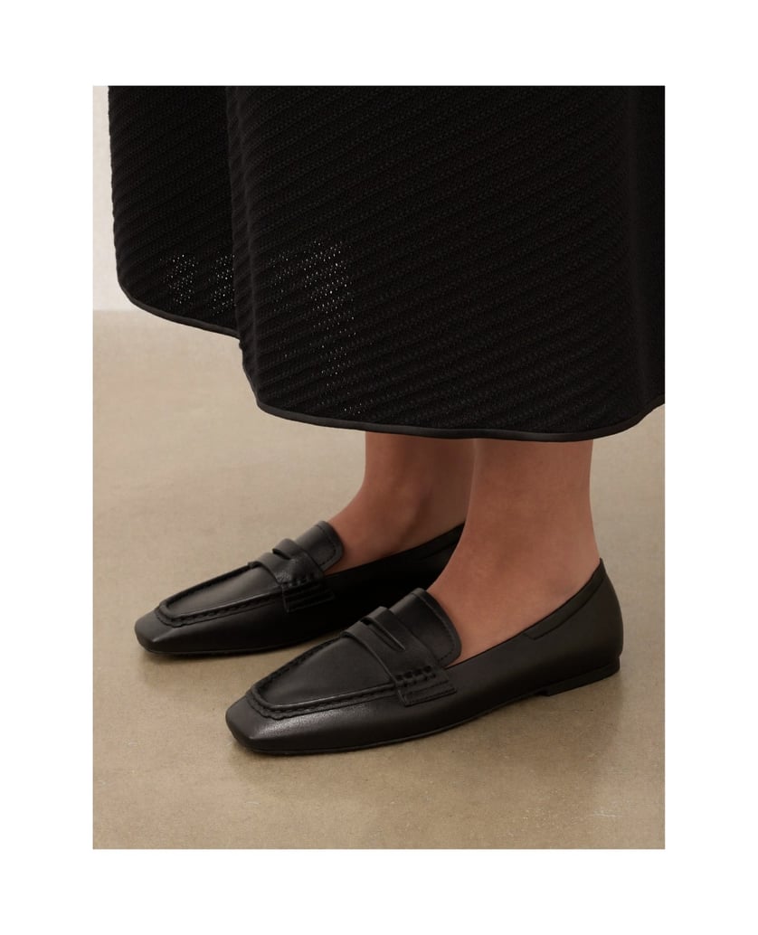 Kazar-Halbschuhe-aus-Leder-mit-elastischem-Einsatz-an-der-Ferse-schwarz