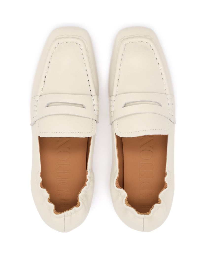 Kazar-Loafer-Halbschuhe-mit-elastischem-Einsatz-weiss