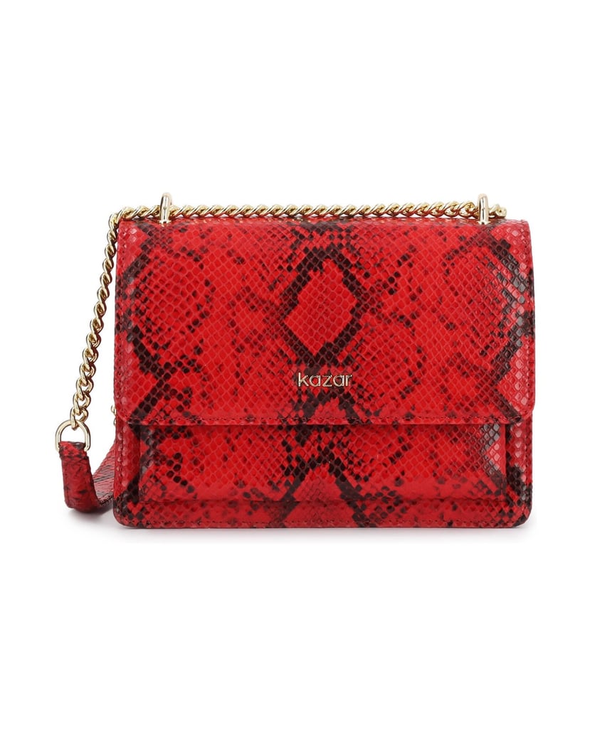 Kazar-Rote-Tasche-mit-Tiermotiv-rot