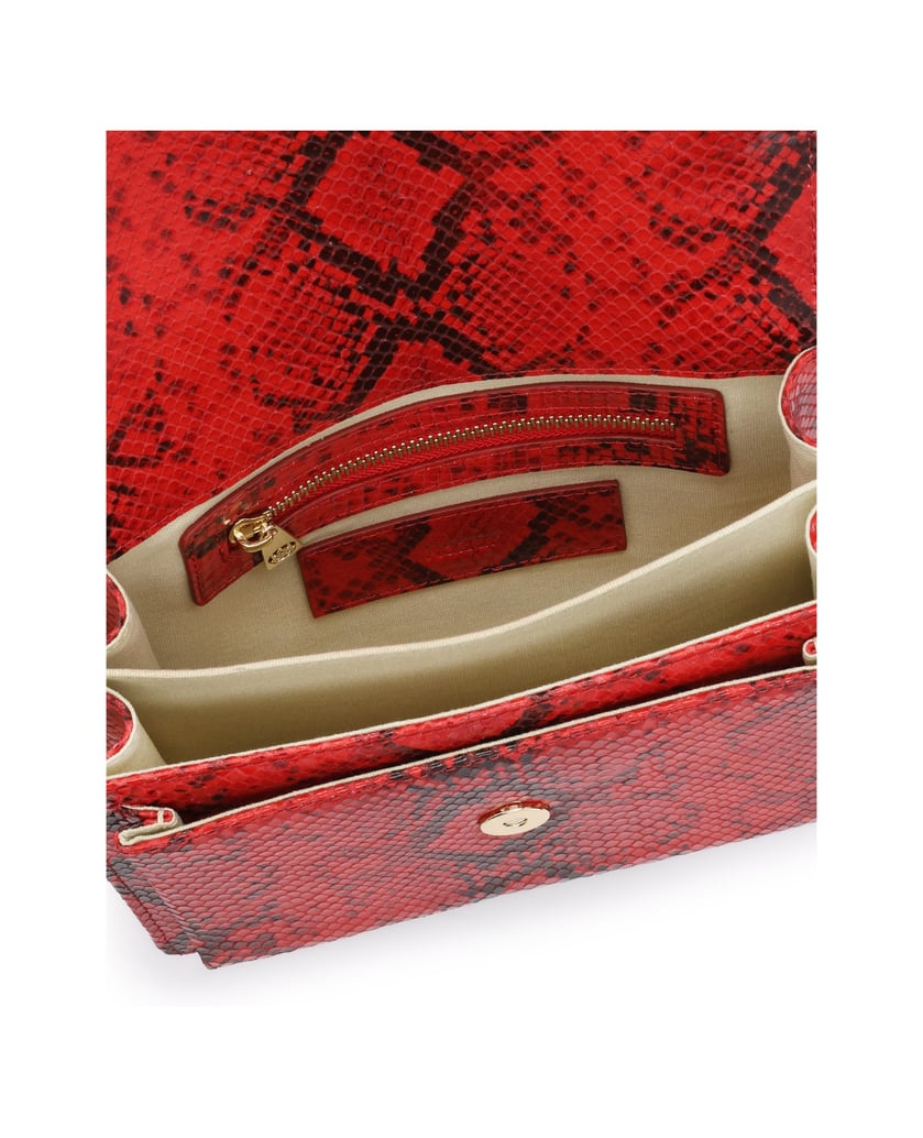 Kazar-Rote-Tasche-mit-Tiermotiv-rot