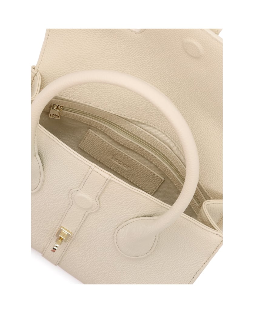 Kazar-Elegante-Taschen-aus-Leder-beige