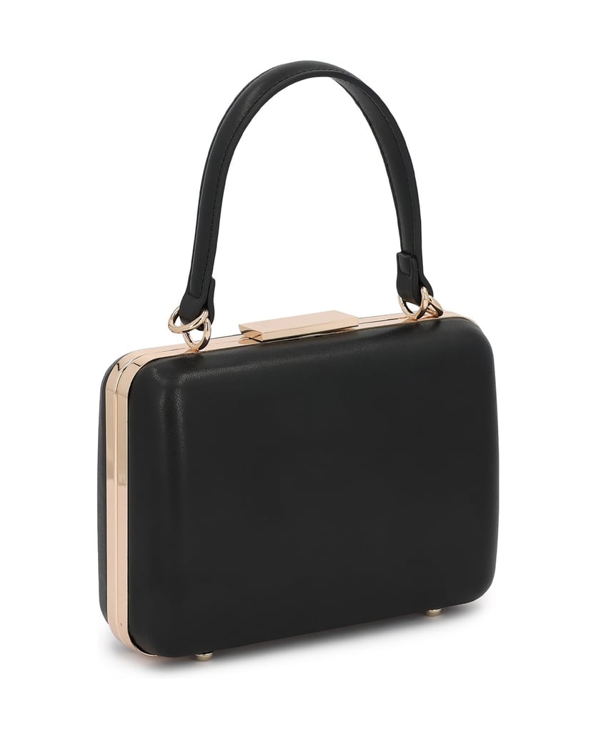 Kazar-Elegante-Abendhandtaschen-aus-Leder-schwarz